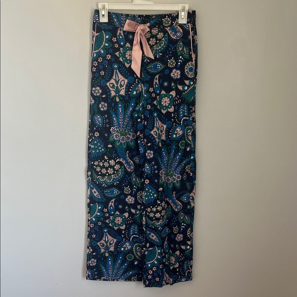 Boden floral patterned pajama pants.  Size 4